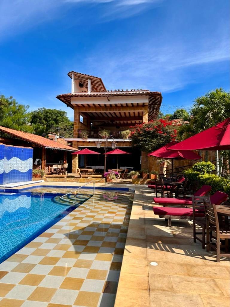 Hotel Hicasua Y Centro De Convenciones Barichara Εξωτερικό φωτογραφία